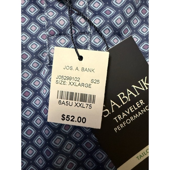 Jos. A. Bank Traveler Performance Tailored Fit Polo – XX‑Large - Picture 6 of 7